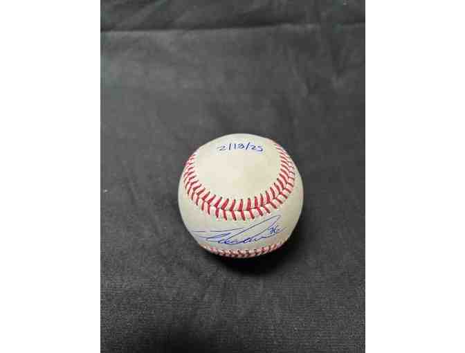 Boston Red Sox - Autographed MLB Baseball - (Triston Casas, First Base)