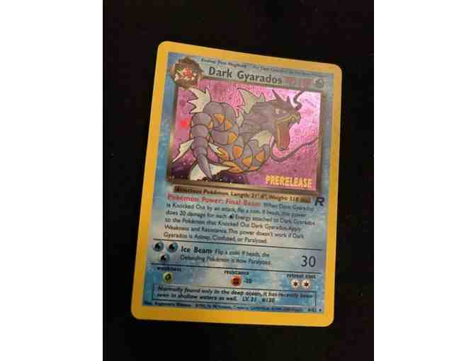 POKEMON: 2000, 'Pre-Release', Dark Gyarados (Hologram, Never Played)