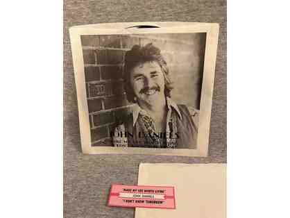 SCUBA RECORD: 1980's Autographed, RARE FIND - John Langlois (45 RPM)