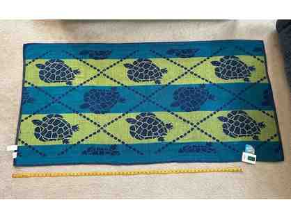 Turtle BEACH TOWEL - Cute, Large Size (72