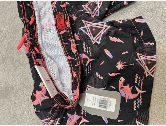 1 Swim Suit: SHARK NEON (New, Size Large, Party Sharks)