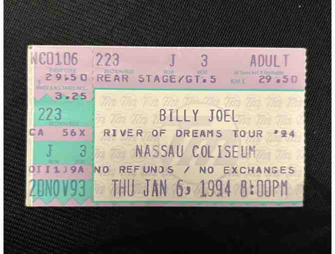4 BILLY JOEL: CONCERT STUB (1994, River of Dreams + Original CD)
