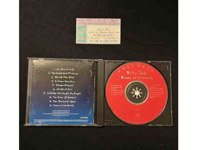 4 BILLY JOEL: CONCERT STUB (1994, River of Dreams + Original CD)