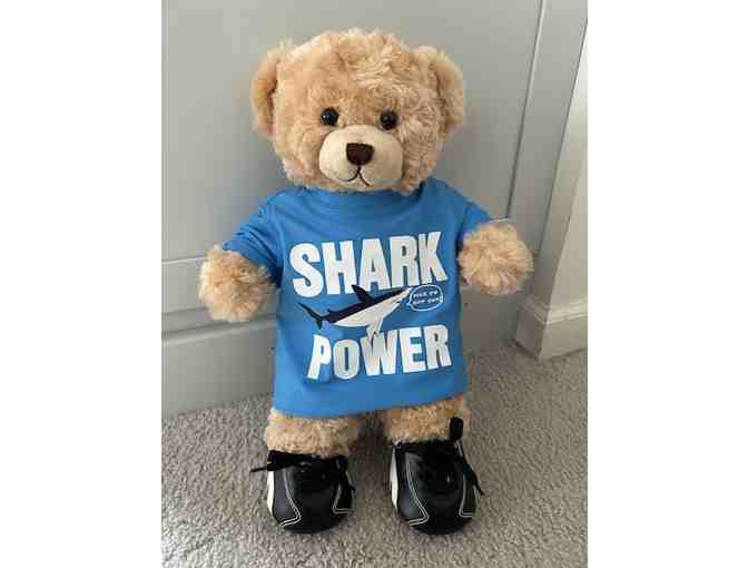 1 BEAR SHARK (Shark Week, Build A Bear, Teddy with T-Shirt