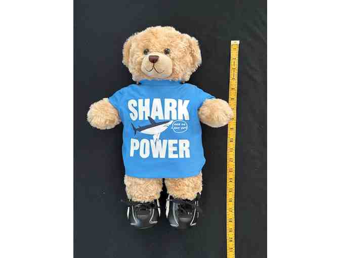 1 BEAR SHARK (Shark Week, Build A Bear, Teddy with T-Shirt