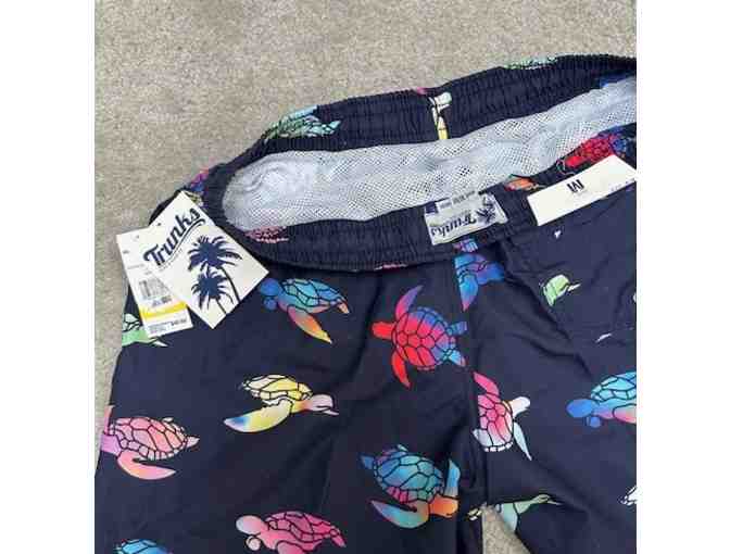 Bathing Suit: TURTLES (New, Size Medium, Trunks Co)