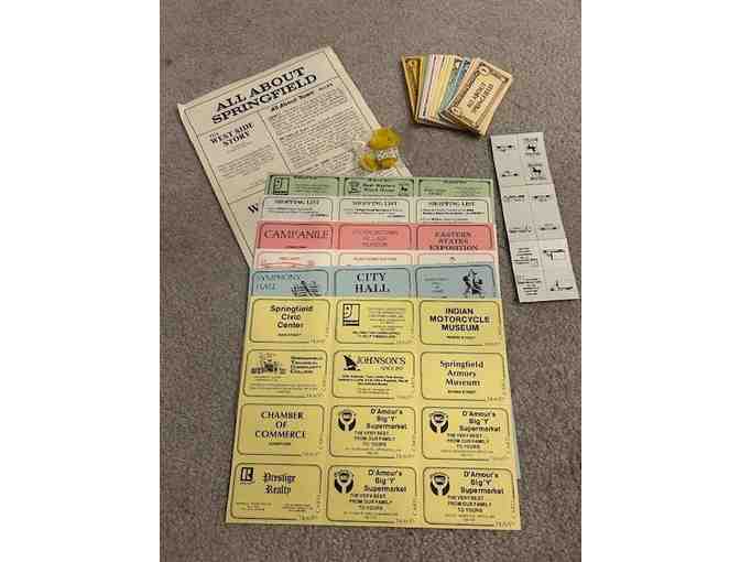 GAME: Massachusetts SPRINGFIELD (1982, Board Game, New)