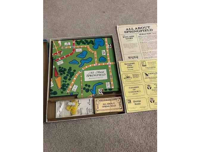 GAME: Massachusetts SPRINGFIELD (1982, Board Game, New)