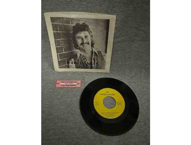 SCUBA RECORD: 1980's Autographed, RARE FIND - John Langlois (45 RPM)