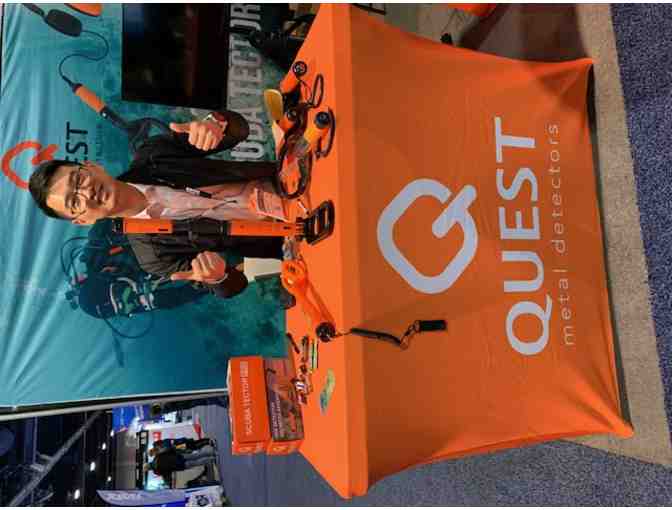 SCUBA: Underwater METAL DETECTOR (New, Quest Scuba Tector)