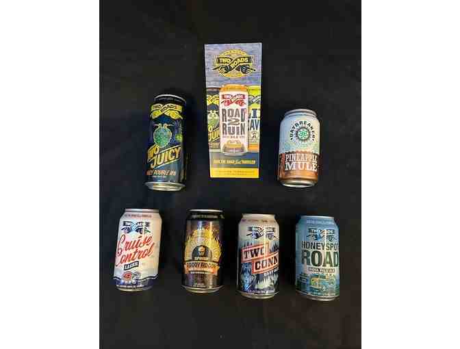 3 BEER: SAMPLER, 6-Cans (Two Roads Brewery, Assortment)