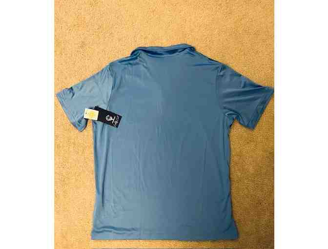 3 OCEAN Sun-Shirt - UPF 50 (ADULT, Large, Blue Waves, New)