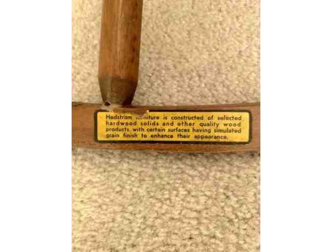 VINTAGE: 1950's Mini ROCKING CHAIR (Mid-Century, Wood, Stencils)