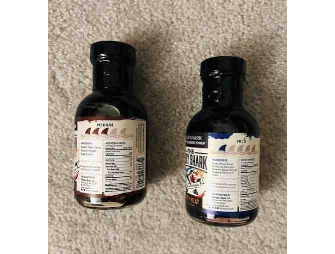 HOT SYRUP (New!) HOT SAUCE, Spicy Shark - 'Hot Maple + Blueberry' (2 bottles)