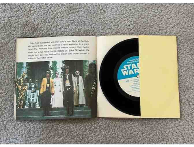 STAR WARS: 1979 Original RECORD (Vintage Read-Along SET, Never played)