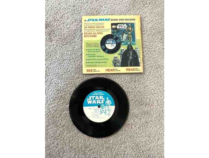 STAR WARS: 1979 Original RECORD (Vintage Read-Along SET, Never played)