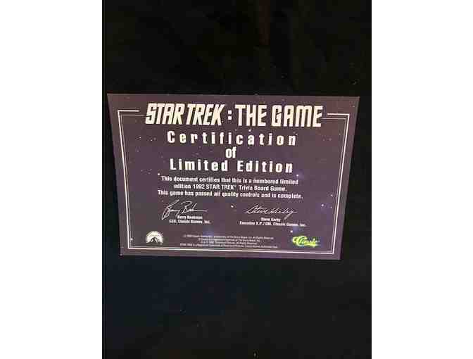 STAR TREK: 1992 (GAME, "Collector's Edition") (Vintage, Numbered, Out-of-Print) - Photo 2