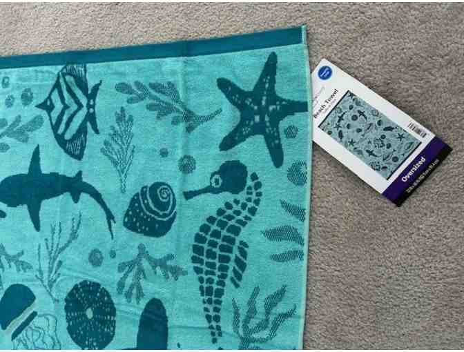 1 FISH TOWEL - Luxury Oversized TEAL (Big 72" x 36") - Photo 3