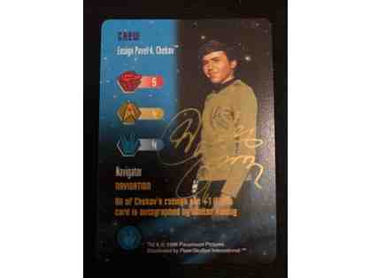 3 AUTOGRAPH: Star Trek 