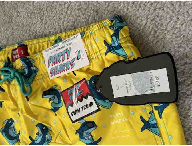 Bathing Suit: (Y, Large) - SHARK YELLOW - Photo 2