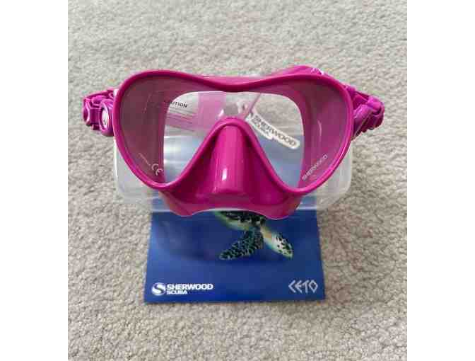 1 SCUBA MASK: Dive/Snorkel Sherwood (Magenta Color) - Photo 1