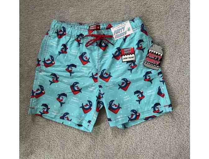 Swim Suit: SHARK BLUE (Medium) - Photo 1