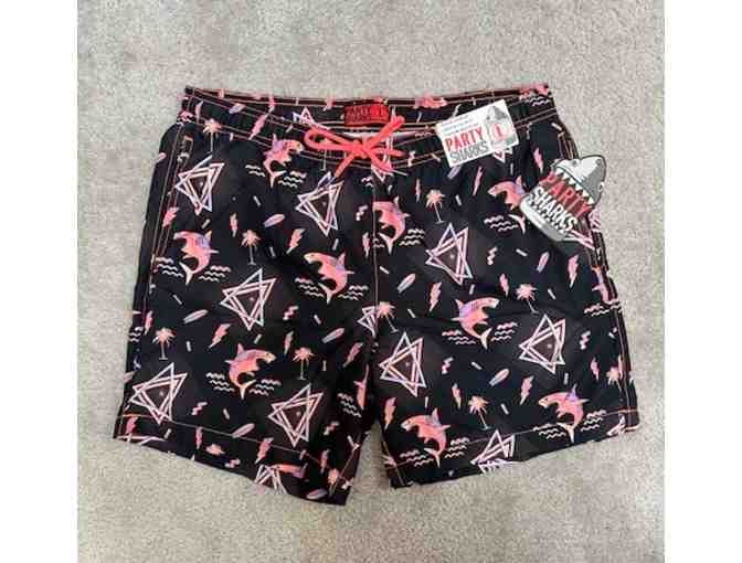 Swim Suit: SHARK Neon (Medium) - Photo 1