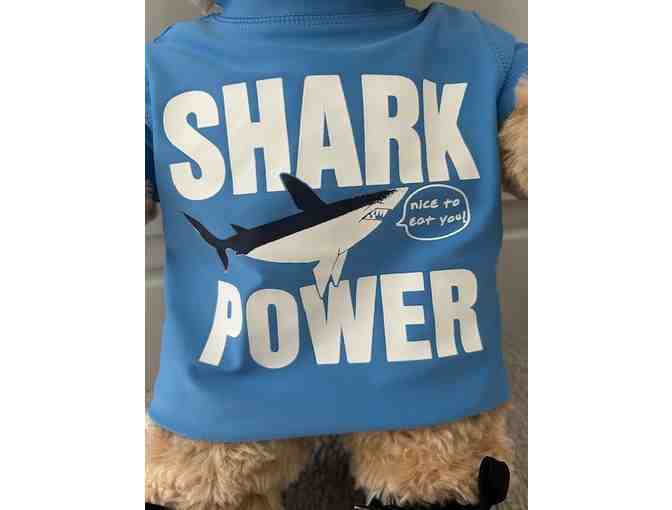 TEDDY/SHARK (Build A Bear, Cute Teddy in Shark T-Shirt) - Photo 4