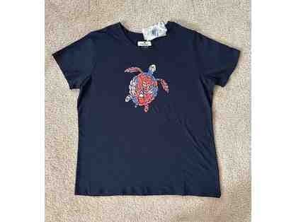 TURTLE Small SHIRT (Women) - New, tags, Sparkly Sequins