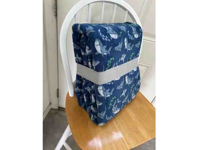 SHARK BLANKET - Queen / Full (Soft Plush, Size 88" x 88") - Photo 1