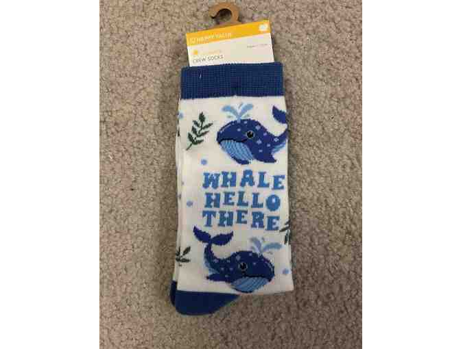WHALE SOCKS - Ocean Lovers, Cute Socks - Photo 2