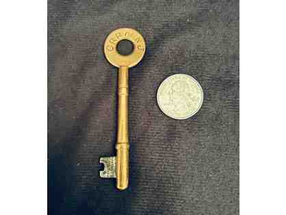 1910's: RAILROAD Antique TRAIN (Brass Key) - New Jersey Rails