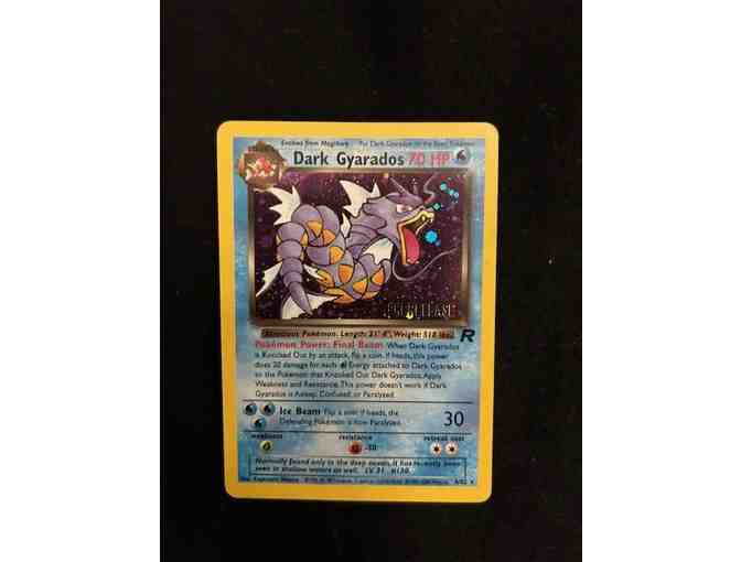 1 POKEMON "1st Edition, Hologram" (Pre-Release, Dark Gyarados) (Never Played) - Photo 1