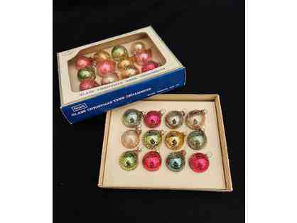 1960's: CHRISTMAS VINTAGE (Handblown Glass Ornaments)