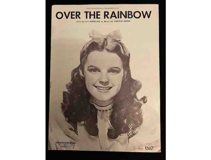 WIZARD OF OZ (1967, Original Sheet Music, OVER THE RAINBOW) - Photo 1