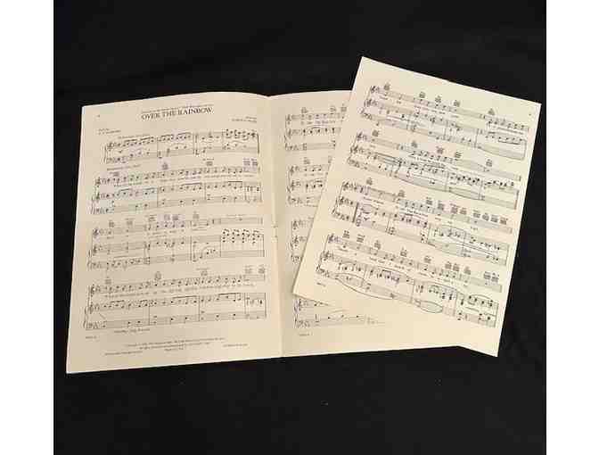 WIZARD OF OZ (1967, Original Sheet Music, OVER THE RAINBOW) - Photo 2
