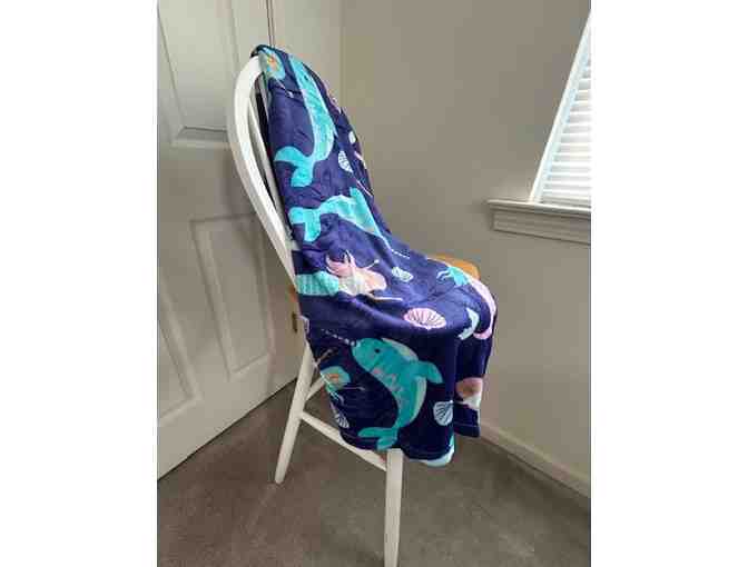 BLANKET (Mermaids, Whales) - Warm and Cozy Fleece - Photo 4
