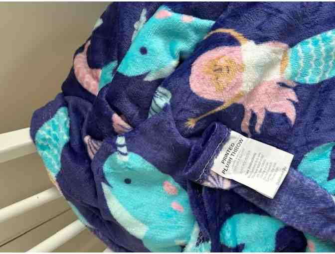 BLANKET (Mermaids, Whales) - Warm and Cozy Fleece - Photo 6