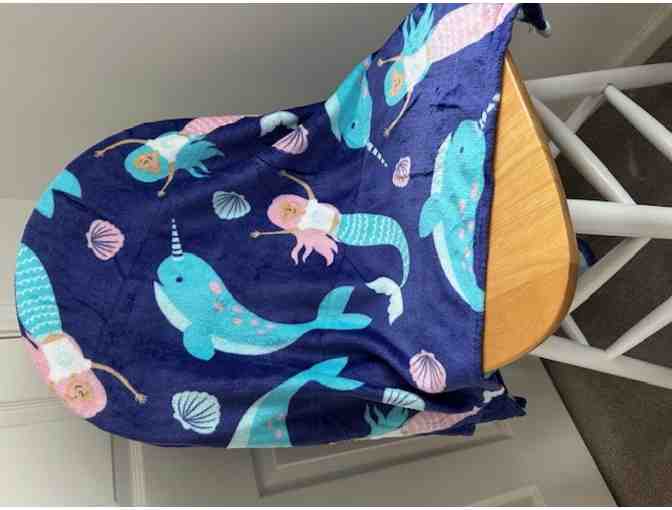 BLANKET (Mermaids, Whales) - Warm and Cozy Fleece - Photo 3