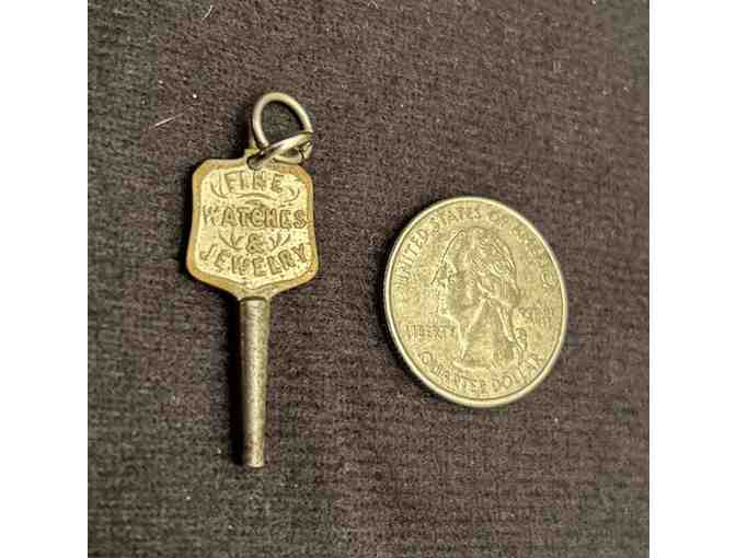 WATCH KEY (1880's) RARE Advertising KEY (Historic Mauch Chunk) - Unique Item - Photo 2