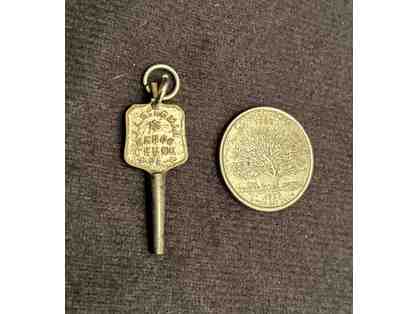 1880's: RARE Advertising WATCH KEY (Historic Mauch Chunk) - Unique Item