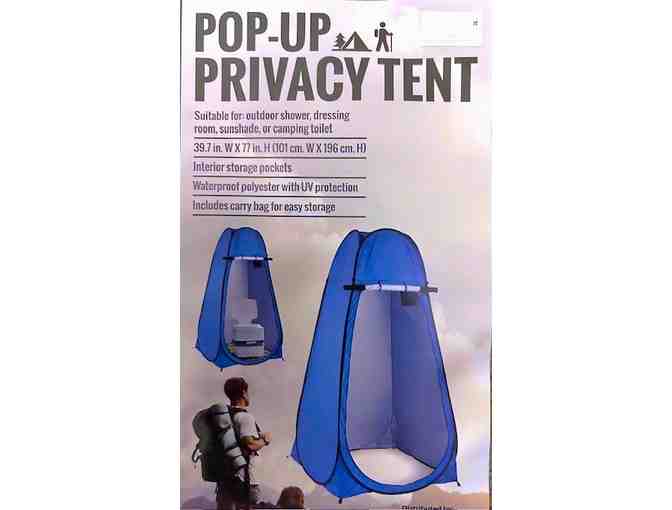 1 PRIVACY TENT: Portable Pop-Up (for Diving or Travel) - Photo 1