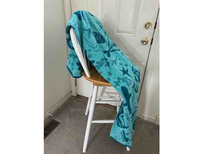 SHARK TOWEL: Luxury (Oversized Teal, 72"x36") - Photo 3
