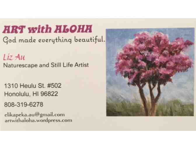 Original Acrylic Painting 'Italian Scene,' unframed 16' x 20'