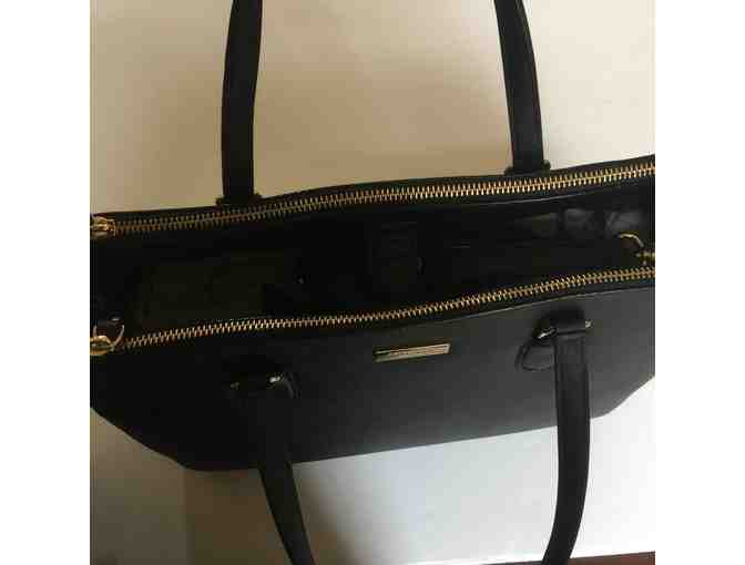 Kate Spade Black Satchel (Leighann Laurel Way) - New with tag