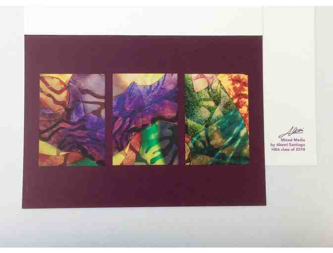 Notecards with Original Artwork - Mixed Set of 3 Cards with Envelopes