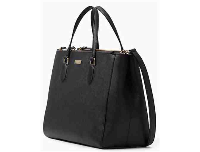 Kate Spade Black Satchel (Leighann Laurel Way) - New with tag