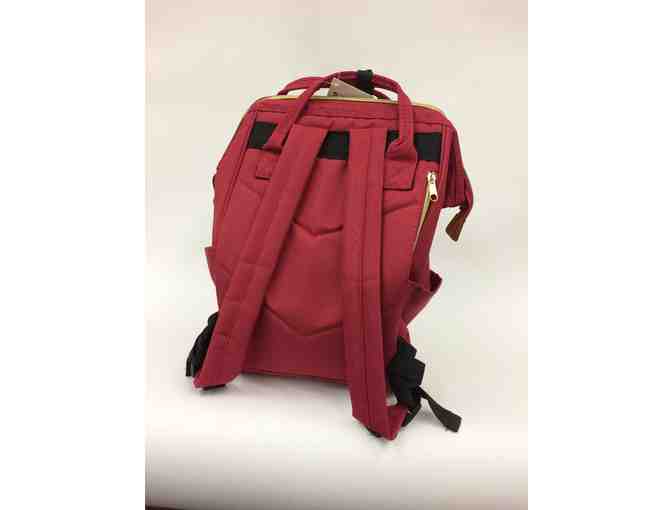 Canvas Backpack/Tote bag, Maroon