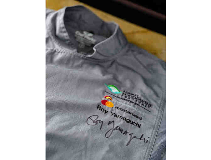 Signed Chef Coat by Roy Yamaguchi