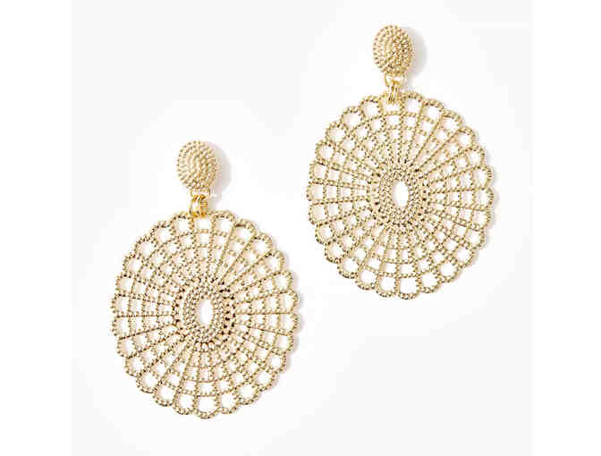 Lilly Pulitzer Clutch, Earrings and Wrap